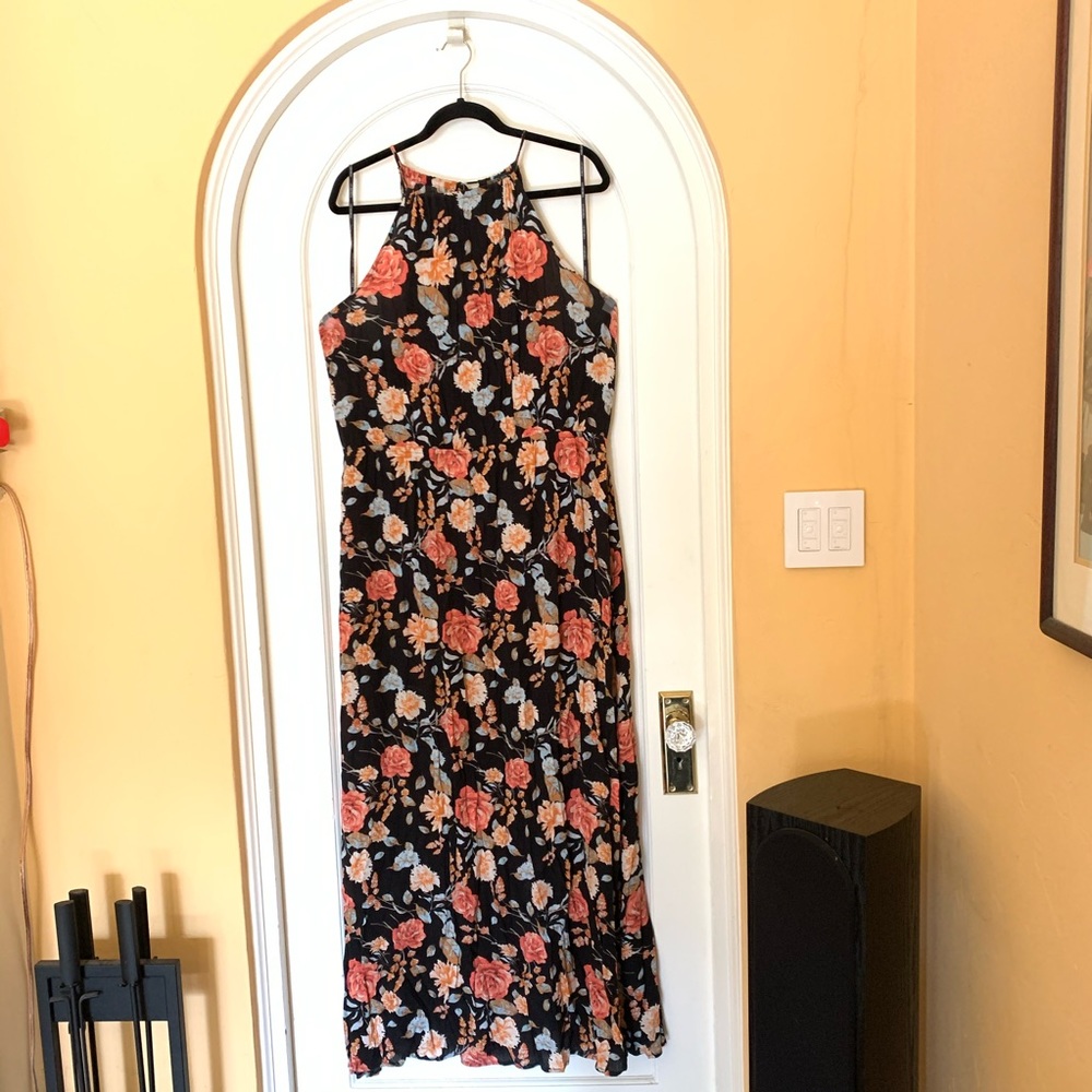 Floral maxi dress